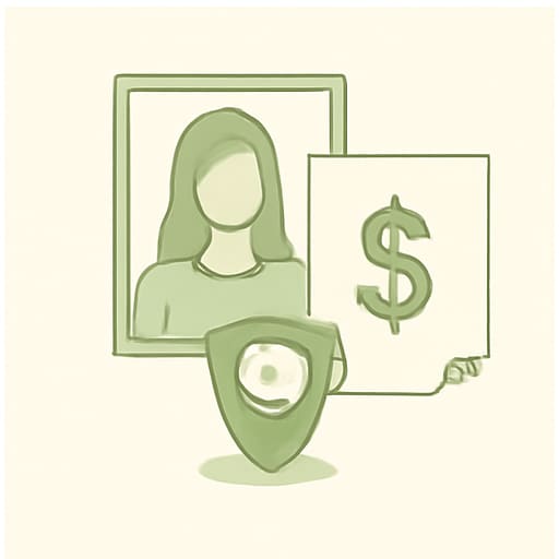 Property and debt division illustration