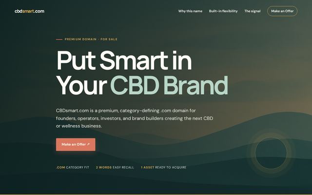 cbdsmart.com design