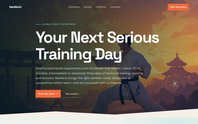 karate.io design