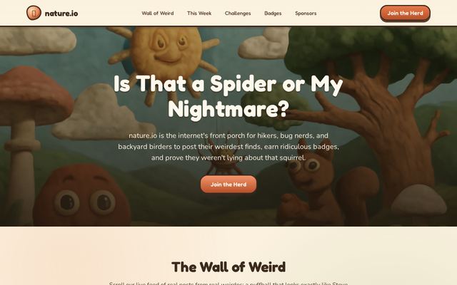 nature.io design
