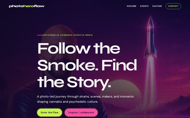 photoheroflow.com design