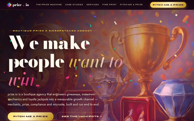 prize.io design